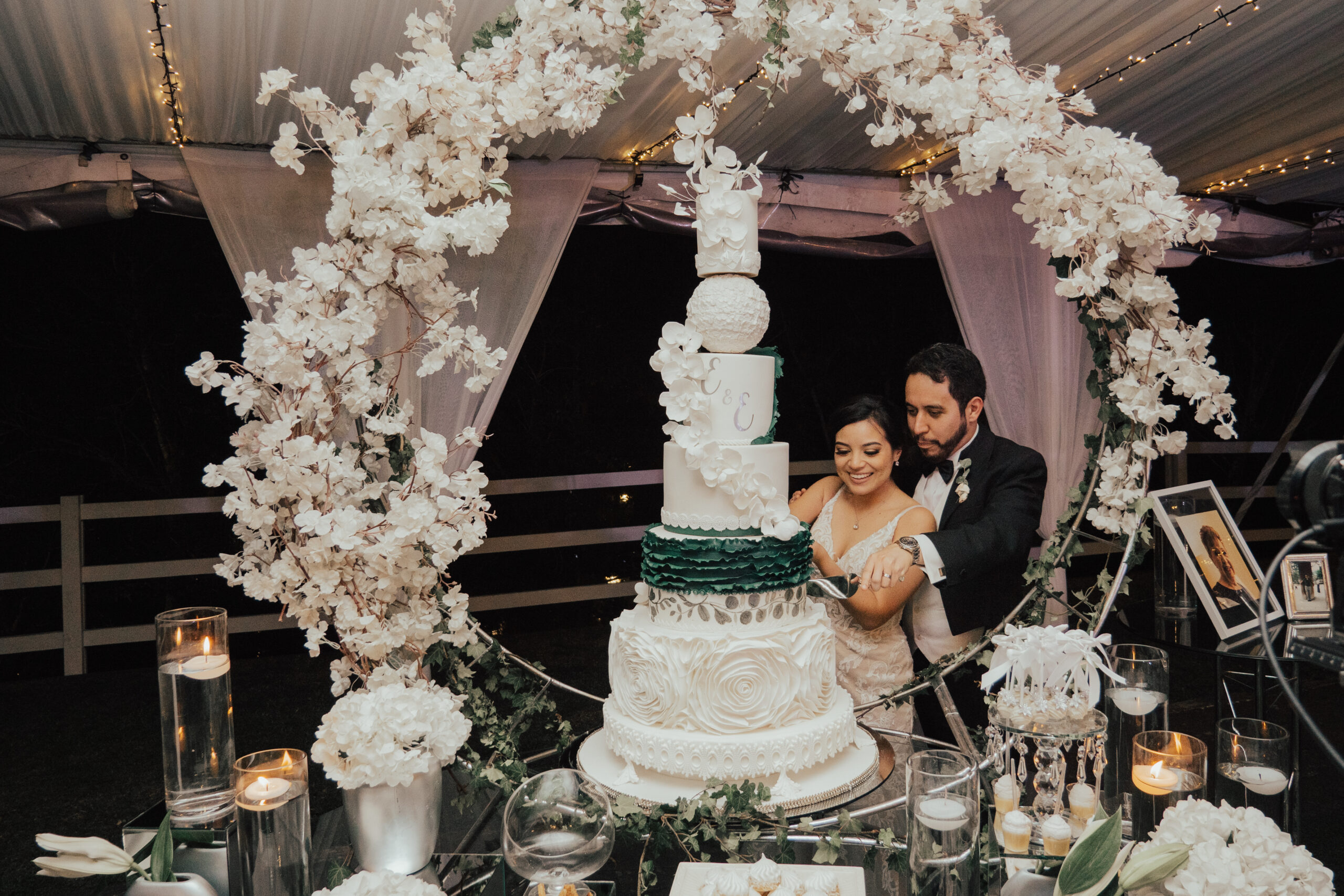 Boda elegante romántica
