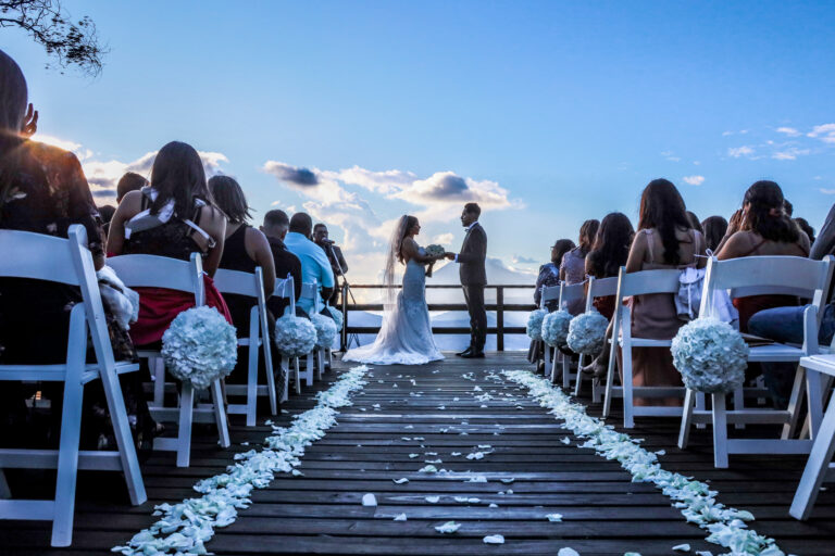 Boda atardecer Guatemala